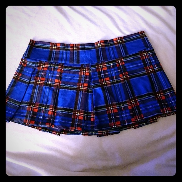 Plaid Miniskirt - Picture 1 of 2